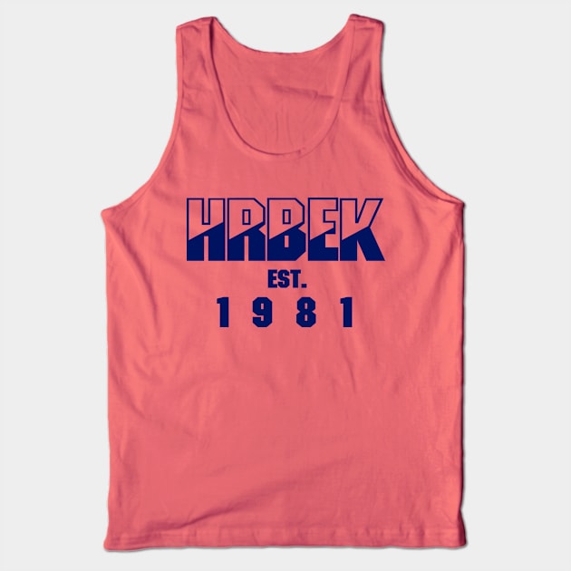 Kent Hrbek Tank Top by Pastime Pros